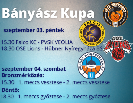 KÉT BAJNOK VESZ RÉSZT A BÁNYÁSZ KUPÁN