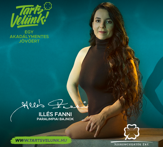 TARTS VELÜNK EGY AKADÁLYMENTES JÖVŐÉRT! -SZEMLÉLETFORMÁLÓ KAMPÁNYT INDÍTOTT A SZERENCSEJÁTÉK ZRT.