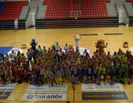 TÖBB MINT KÉTSZÁZ GYEREK VETT RÉSZT AZ OVI-KOSÁR KUPÁN!