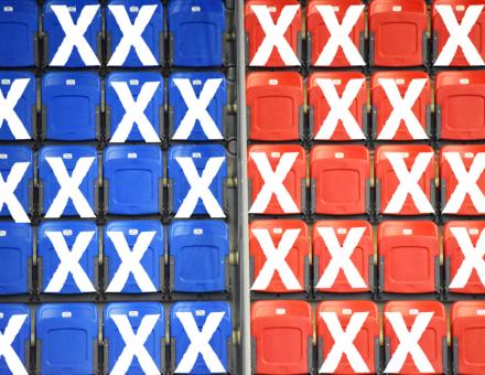 Kevesebb szurkoló lehet a lelátón.