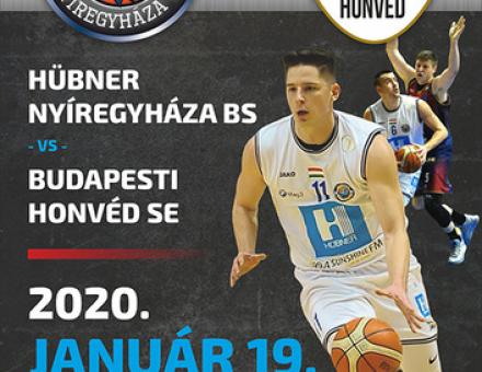 Vasárnap a Budapesti Honvéd SE csapatát fogadjuk