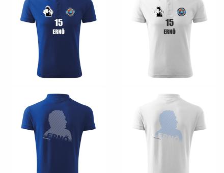 Szurkolói póló Sitku Ernő sziluettjével